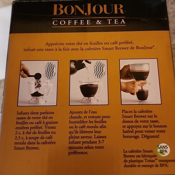 Bonjour Coffee and Tea Brewer‎ NEW - Picture 2 of 6